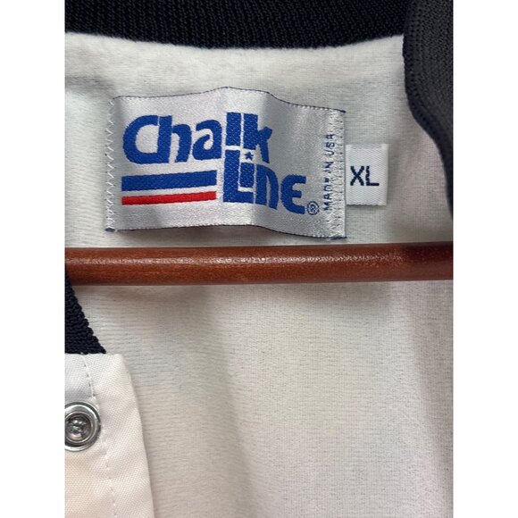 Vintage 90's San Antonio Spurs Chalk Line XL Jacket David Robinson - Picture 5 of 6